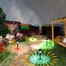 Luminária Solar Impermeável Jardim Decorativo Design Geometria Sagrada [DECORAÇÃO NATAL ANO NOVO]