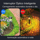 Luminária Solar Impermeável Jardim Decorativo Design Geometria Sagrada [DECORAÇÃO NATAL ANO NOVO]