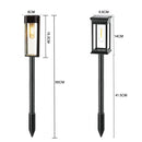 Poste Iluminação De Jardim [Luz Solar Para Caminho Externo]