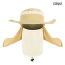 Chapéu De Pesca 3 Em 1 Com Proteção UV