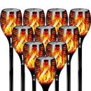 Iluminação Solar Para Caminho Externo [Tocha De Fogo Decorativa]