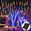 Kit Led Solar Chuva Colorida Decoração Externa [LANÇAMENTO]