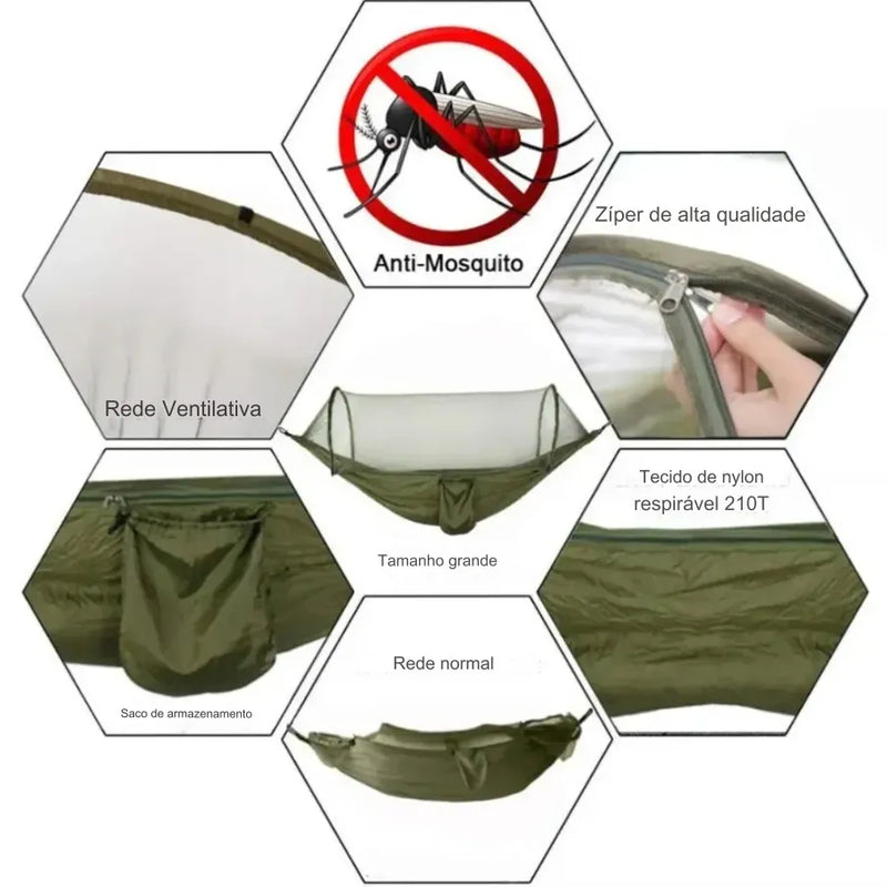Kit De Rede Mosquiteiro Spoted