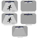 Luz Solar LED Impermeável Com Sensor De Movimento