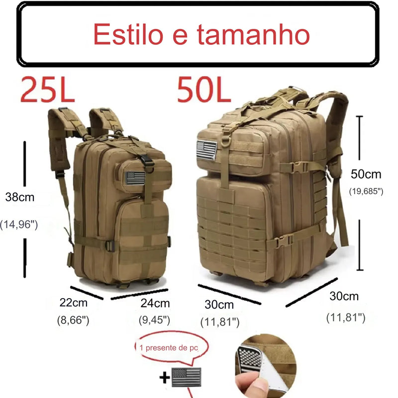 Mochila Tática Expedition Pro