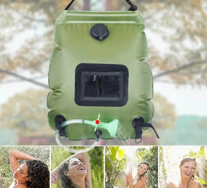 Chuveiro Portátil Para Camping Com Reservatório