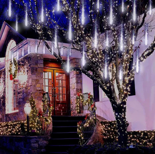 Kit Iluminação Natalina Solar [DECORAÇÃO NATAL ANO NOVO]