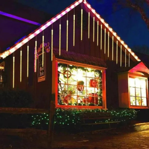 Kit Iluminação Natalina Solar [DECORAÇÃO NATAL ANO NOVO]