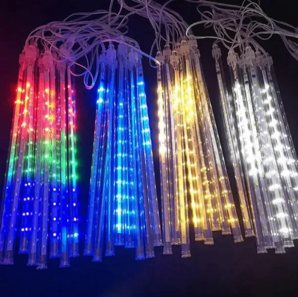 Kit Iluminação Natalina Solar [DECORAÇÃO NATAL ANO NOVO]