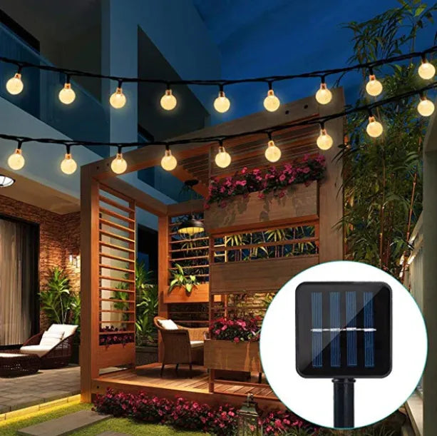 Kit Iluminação Natalina Solar [DECORAÇÃO NATAL ANO NOVO]