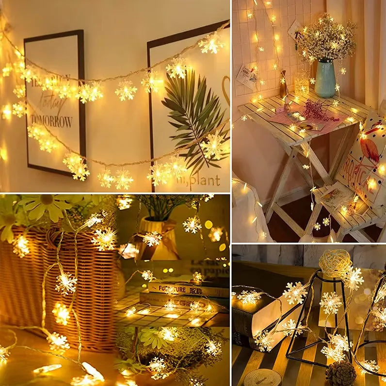 Luzes Decorativas Floco De Neve WinterGlow