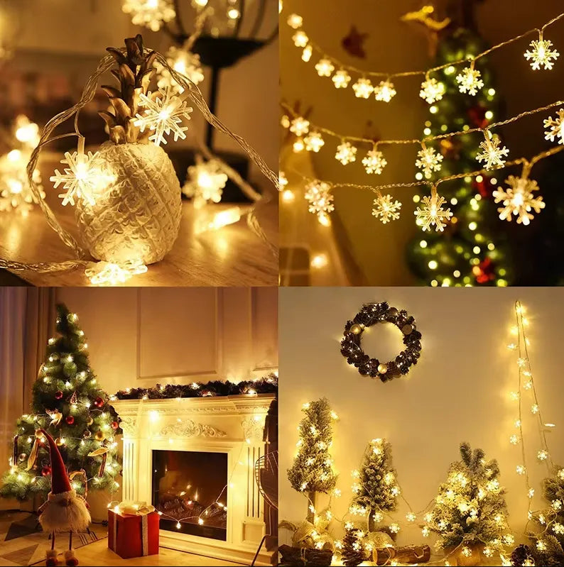 Luzes Decorativas Floco De Neve WinterGlow