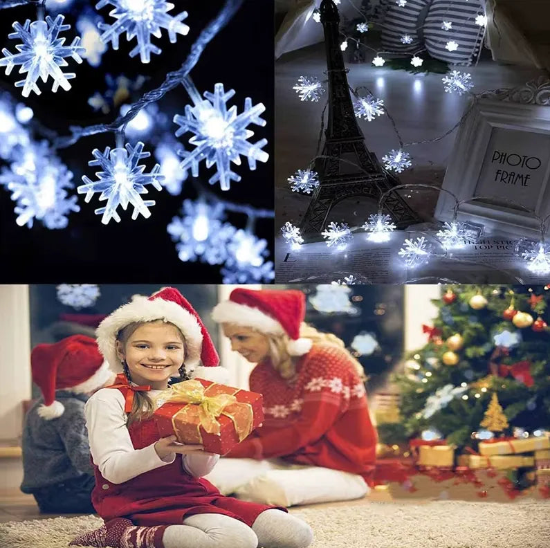 Luzes Decorativas Floco De Neve WinterGlow
