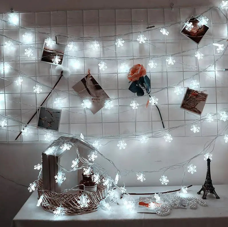 Luzes Decorativas Floco De Neve WinterGlow