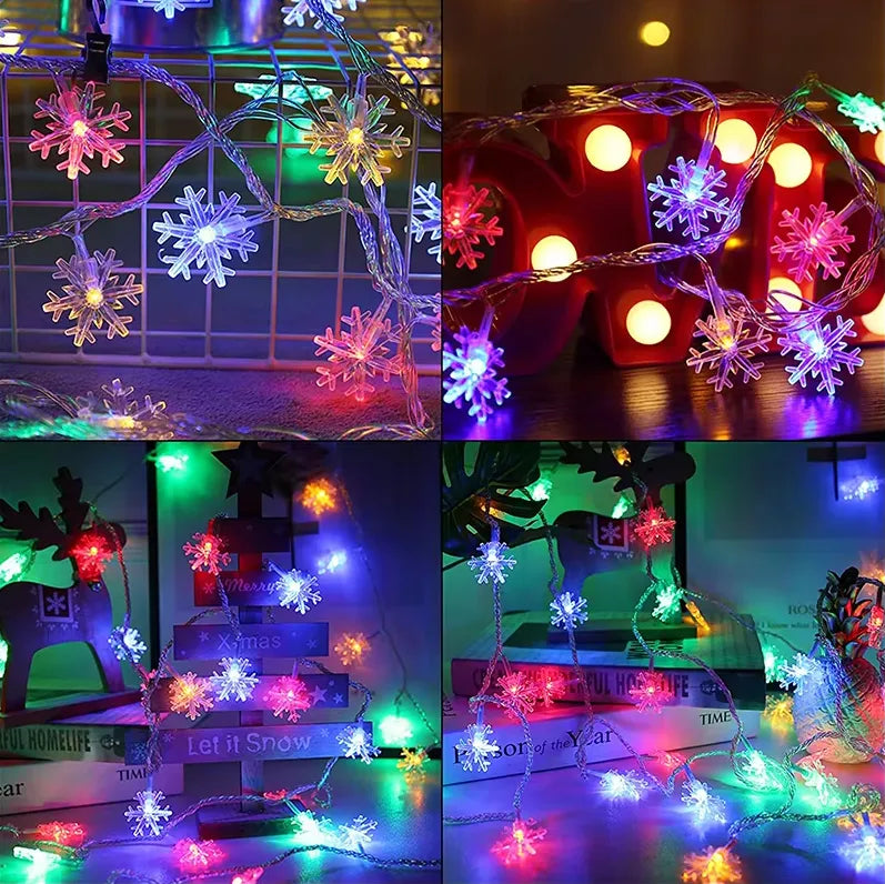 Luzes Decorativas Floco De Neve WinterGlow