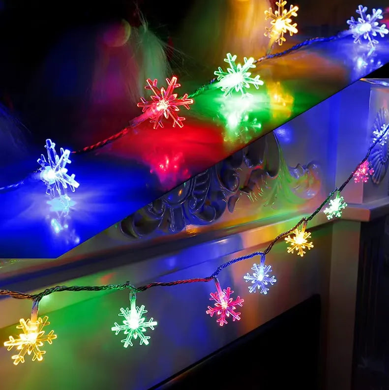 Luzes Decorativas Floco De Neve WinterGlow
