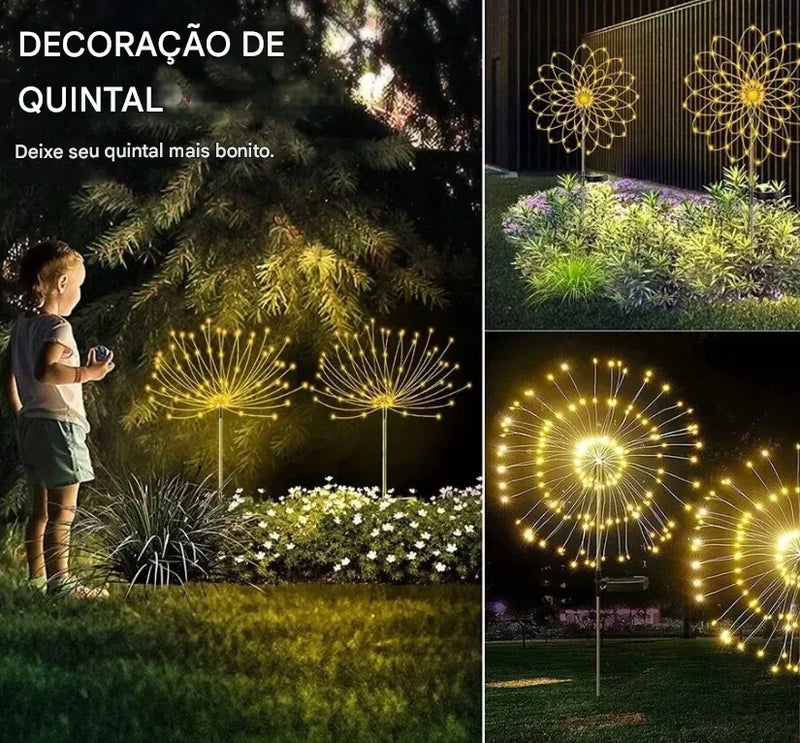 Luzes De Jardim FireGlow [DECORAÇÃO NATAL LUZ]