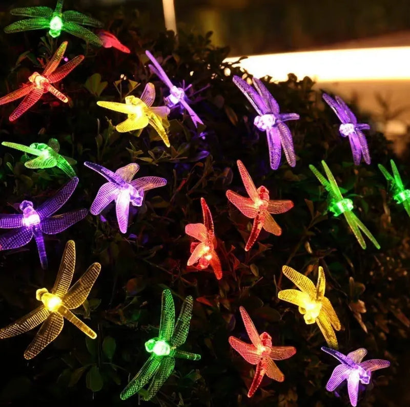 Luzes Solares Decoração DragonFly Glow