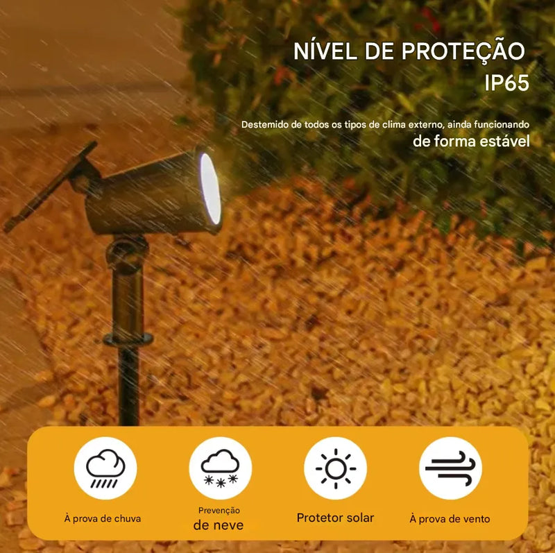 Luzes Solares Spot RGB GlowLite