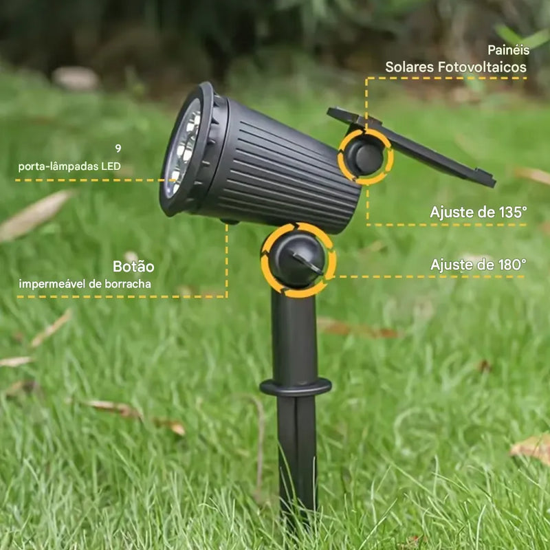 Luzes Solares Spot RGB GlowLite