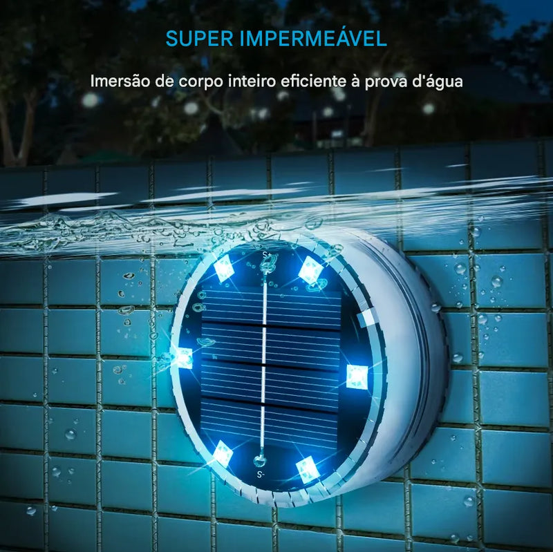 LED Piscina Lux Pro Solar [USO EXTERNO E NA PISCINA]