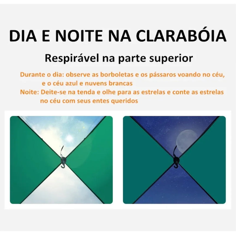 Barraca Camping Pro [4/5 Pessoas]