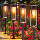 Poste Iluminação De Jardim [Luz Solar Para Caminho Externo]