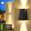 Arandela Solar LED Ambientes Externos Design Moderno [Alto Padrão]