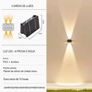 Arandela Solar LED Ambientes Externos Design Moderno [Alto Padrão]