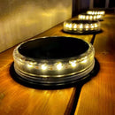 Kit 4 Luminárias LED Colorido Solar Jardim Impermeável [LANÇAMENTO]