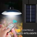 Luminária Pendente Solar Controle Remoto Impermeável [ULTRA RESISTENTE]