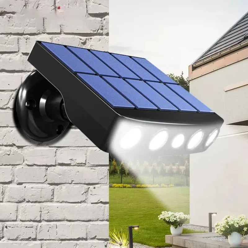 Refletor Solar LED Focal 360 Com Sensor De Movimento [SEGURANÇA MÁXIMA]