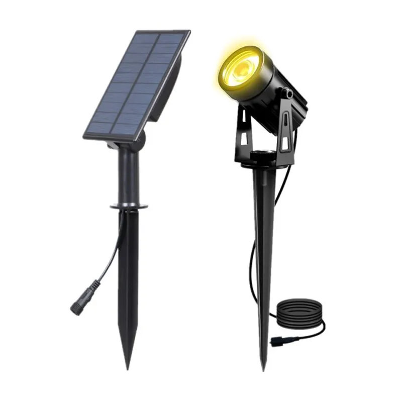 Luminária Spot Espeto Solar Jardim Decoração [ENERGIA SUSTENTÁVEL]