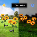 Flor Girassol LED Solar Jardim Impermeável [DECORAÇÃO ECONOMICA]