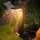 Luminária LED Solar Slim Decoração Jardim Impermeável [DESIGN ELEGANTE]