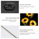 Flor Girassol LED Solar Jardim Impermeável [DECORAÇÃO ECONOMICA]