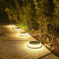 Kit 4 Luminárias LED Colorido Solar Jardim Impermeável [LANÇAMENTO]