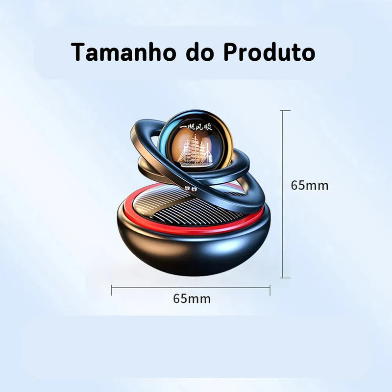 Globo Planetário Movimento Solar Rotativo Difusor Para Carro [DESIGN MODERNO]