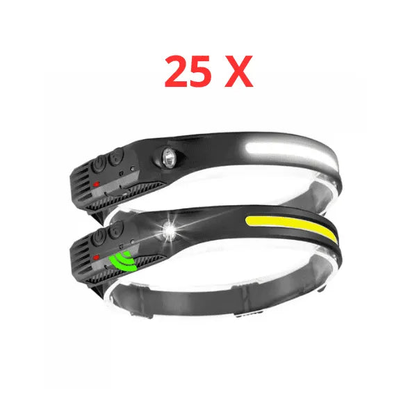 Lanterna De Cabeça LED SuperLight [SENSOR DE MOVIMENTO]