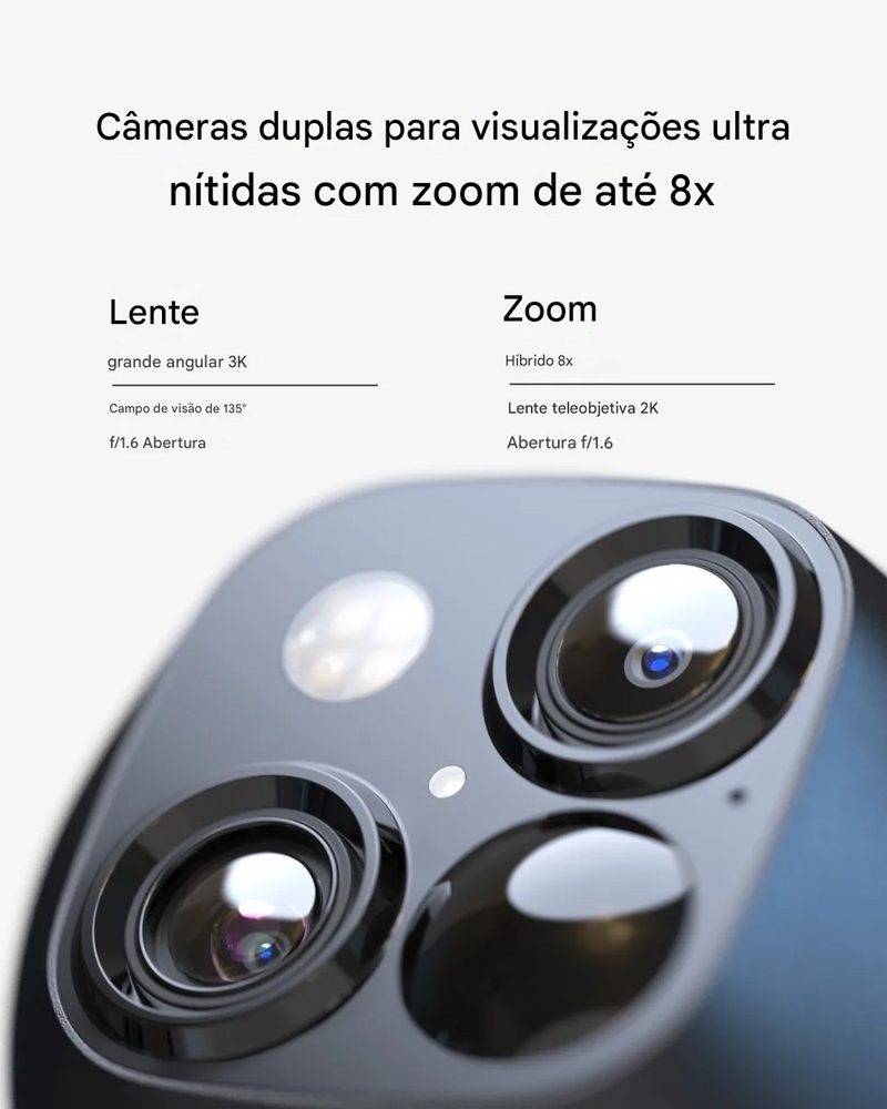 Câmera De Segurança Solar Dupla Eufy