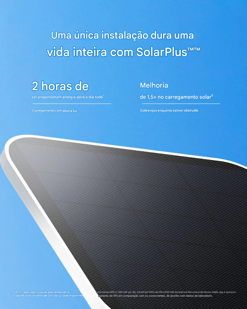 Câmera De Segurança Solar Dupla Eufy
