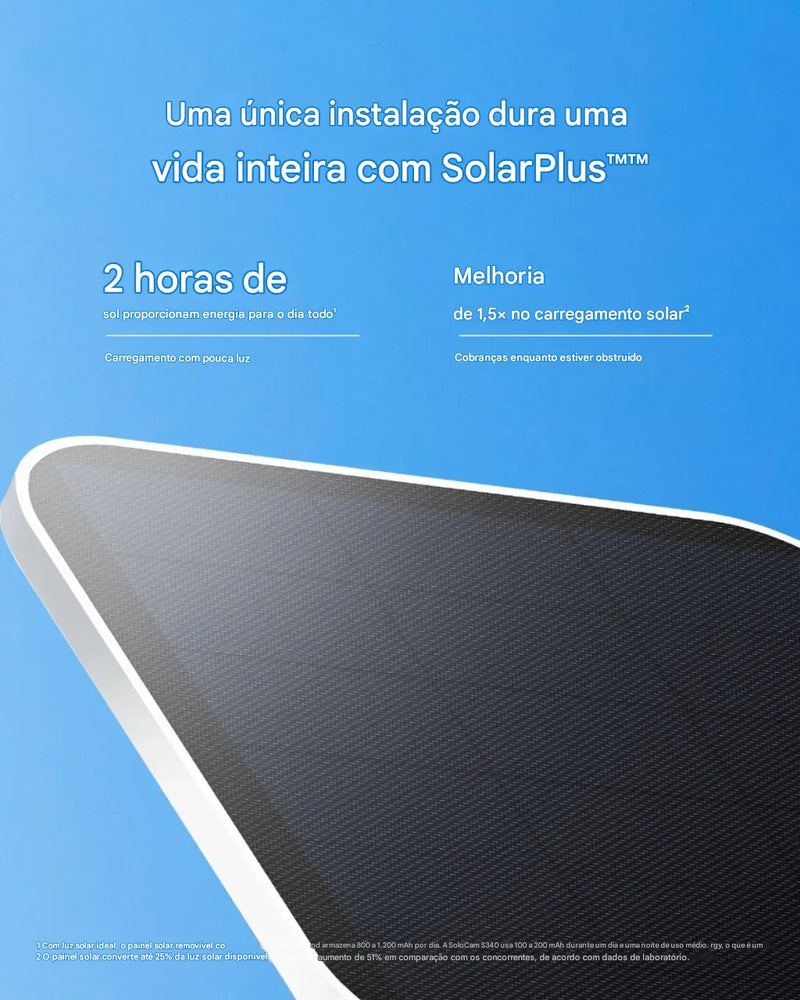 Câmera De Segurança Solar Dupla Eufy