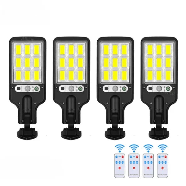Refletor Solar Lumax Sensor Movimento Controle Remoto [IMPERMEÁVEL]