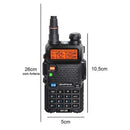 Rádio Comunicador Baofeng Dual Band UV5R [2 UNIDADES]