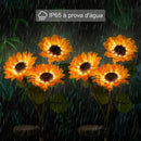 Flor Girassol LED Solar Jardim Impermeável [DECORAÇÃO ECONOMICA]