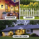 Arandela Solar Clássica Externa Impermeável [Iluminação Duradoura]